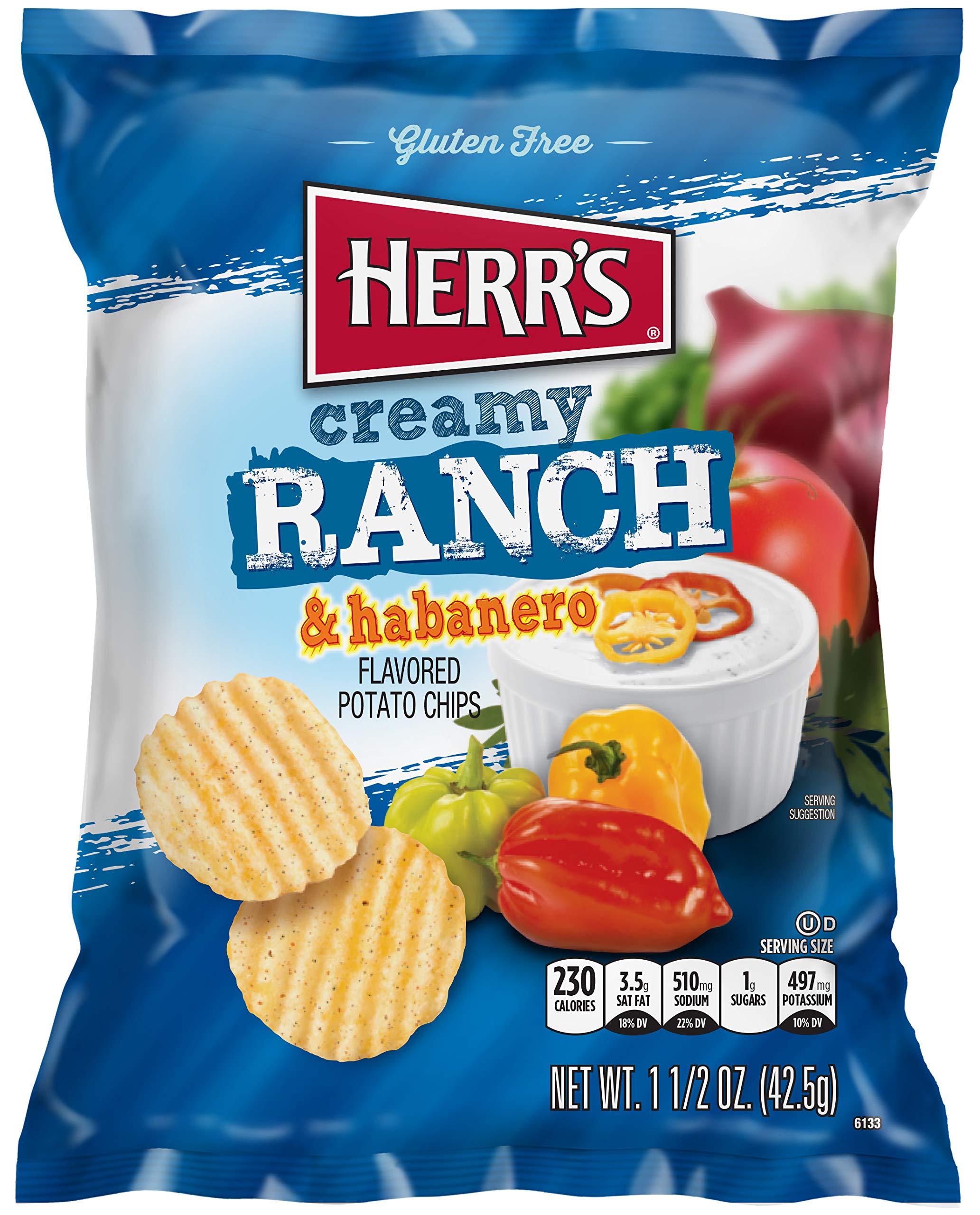 Herr ́s Creamy Ranch & Habanero 170 Gr
