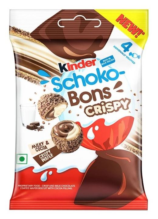 Kinder Schoko Bons Crispy 4er Pack 22,4g