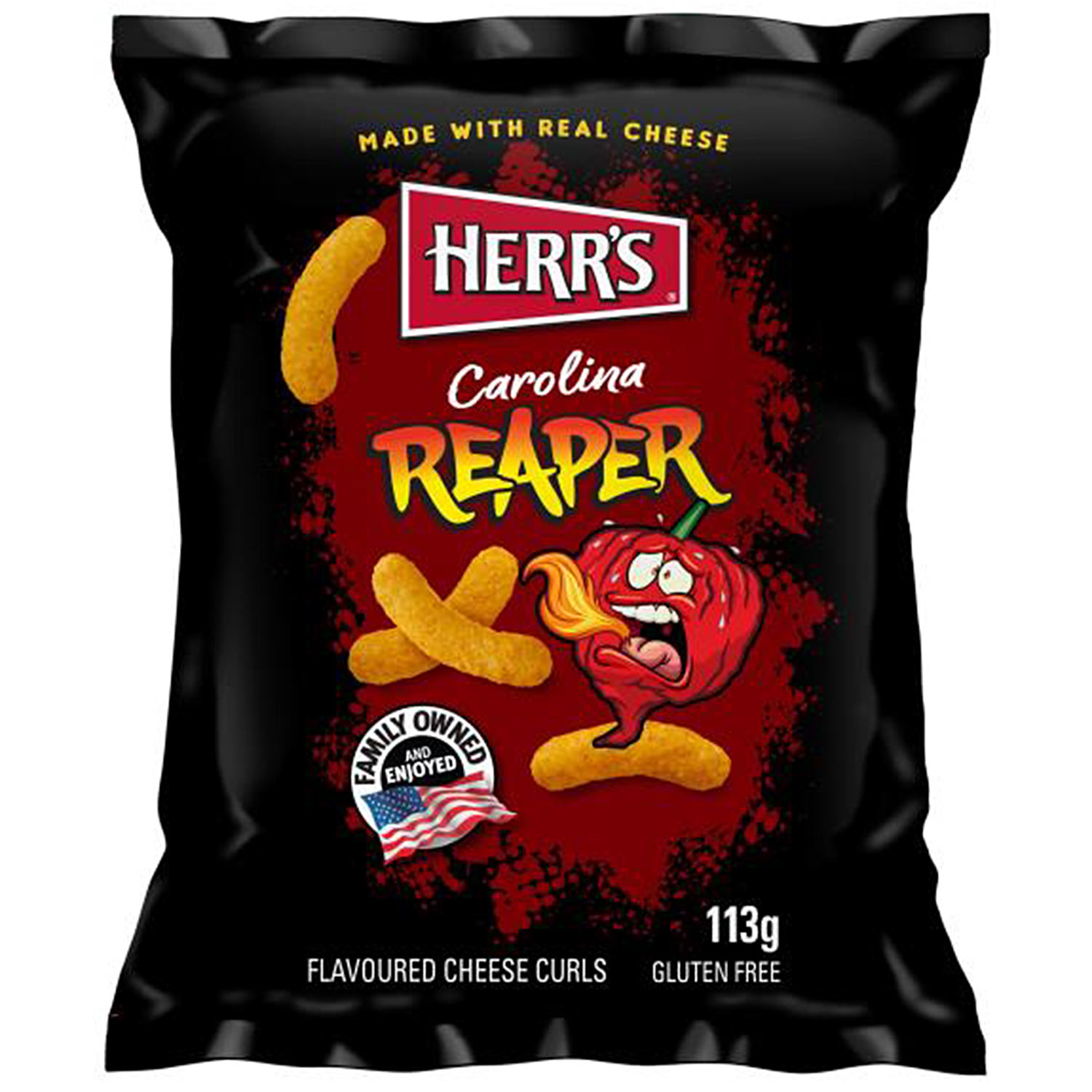 Herr's Chips Carolina Reaper 113g